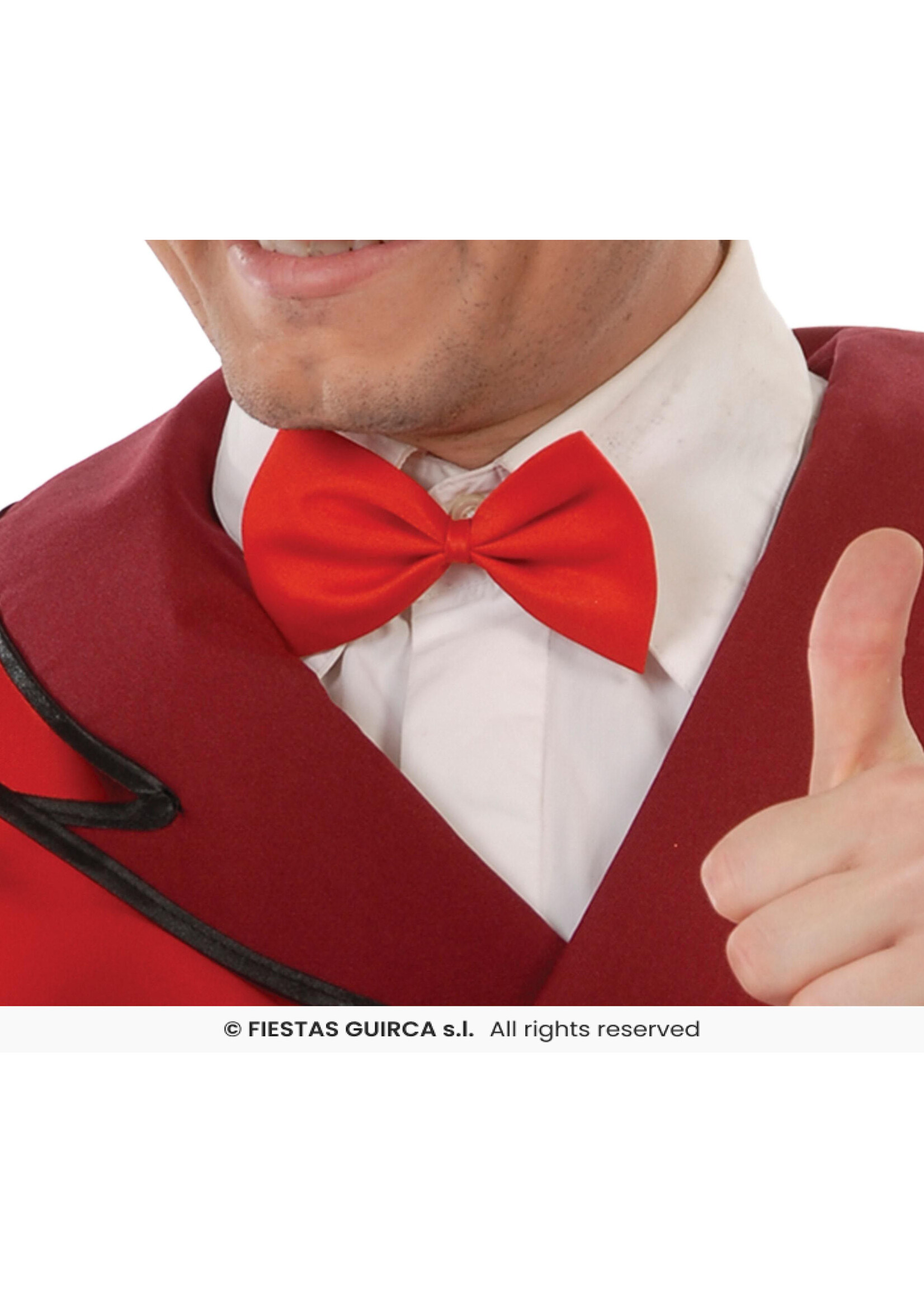 Fiestas Guirca Vlinderstrik rood