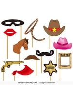 Fiestas Guirca Photobooth cowboy