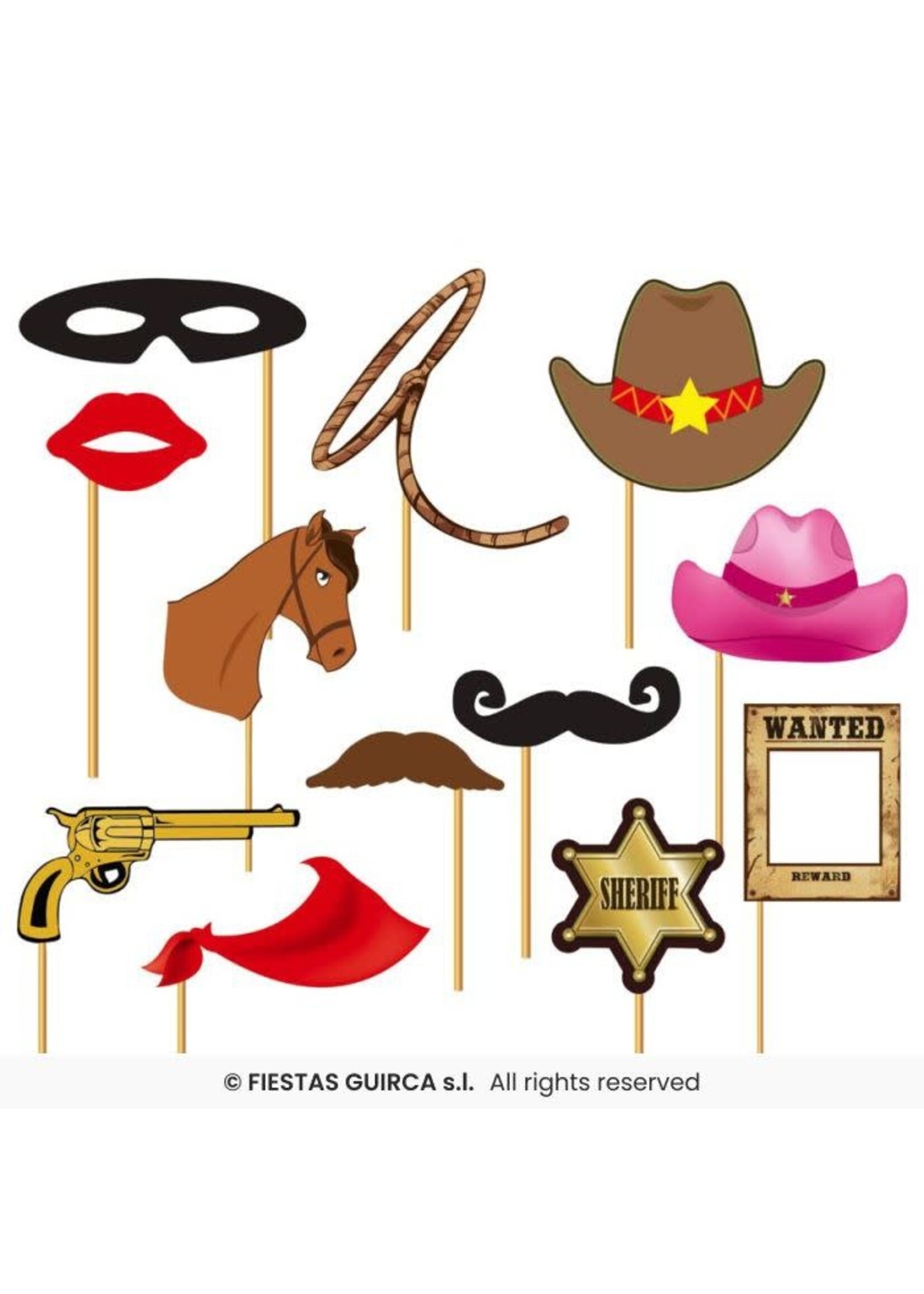 Fiestas Guirca Photobooth cowboy