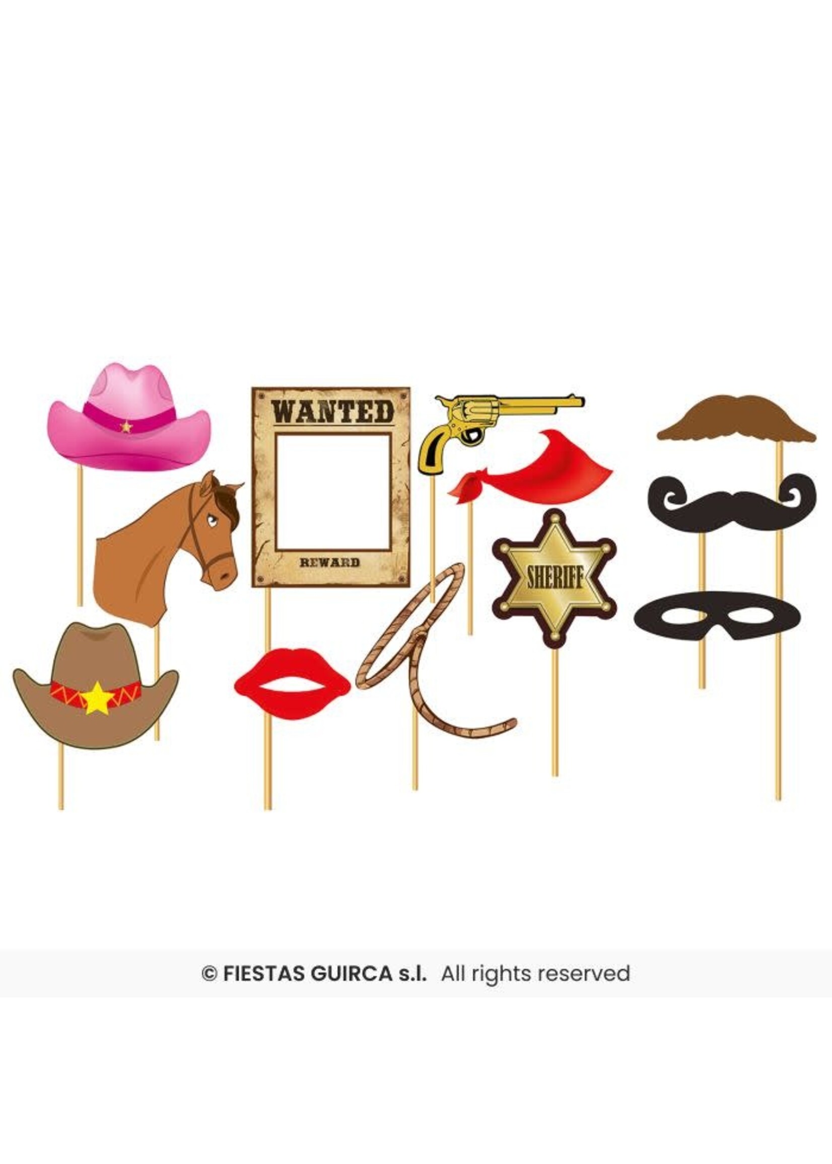 Fiestas Guirca Photobooth cowboy