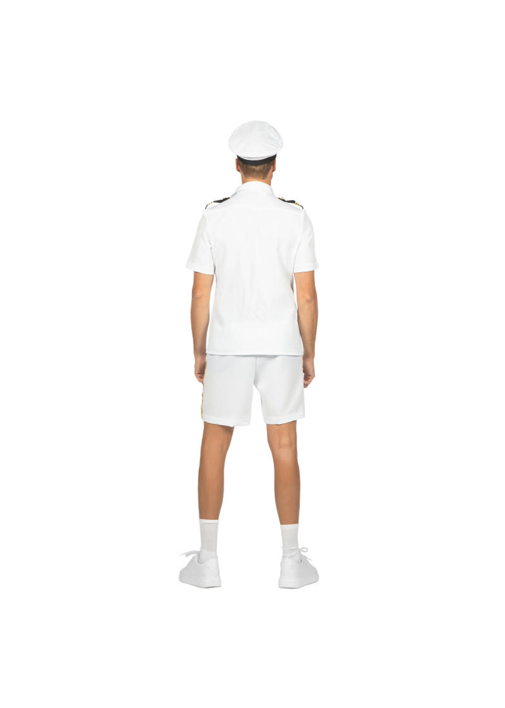Wilbers & Wilbers Marinier wit met korte broek