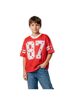 Wilbers & Wilbers Rood oversized ijshockeyshirt maat 152/164