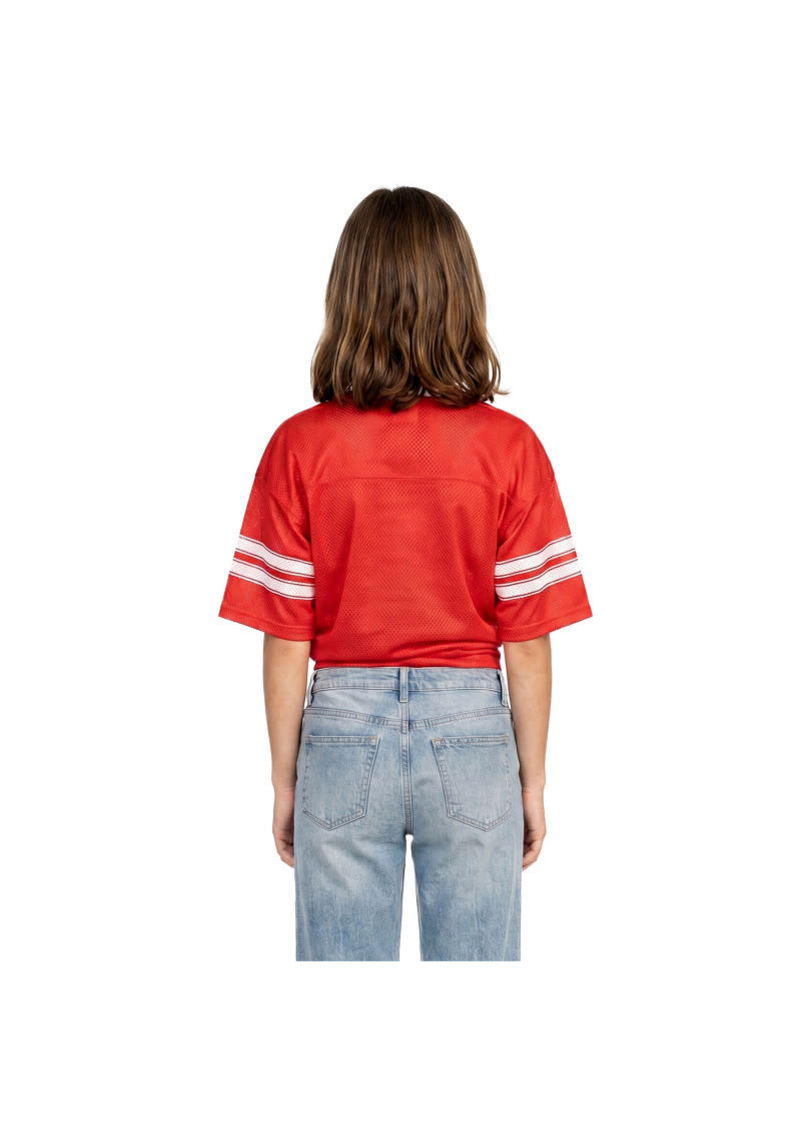 Wilbers & Wilbers Rood oversized ijshockeyshirt maat 152/164