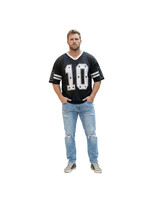 Wilbers & Wilbers Zwart oversized ijshockeyshirt