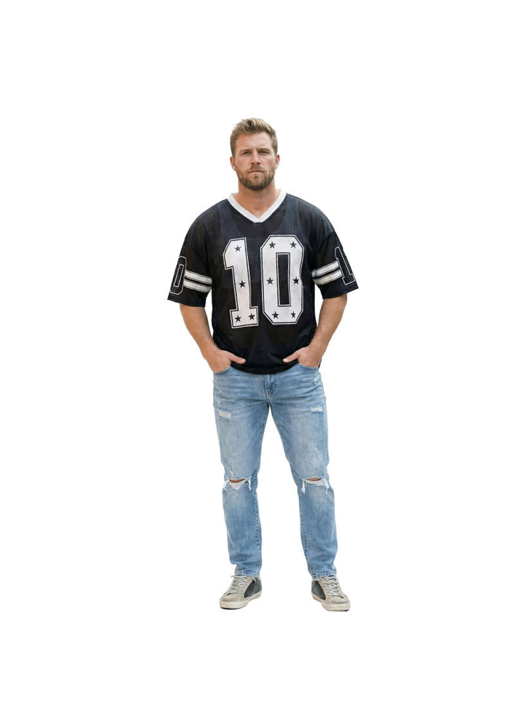 Wilbers & Wilbers Zwart oversized ijshockeyshirt