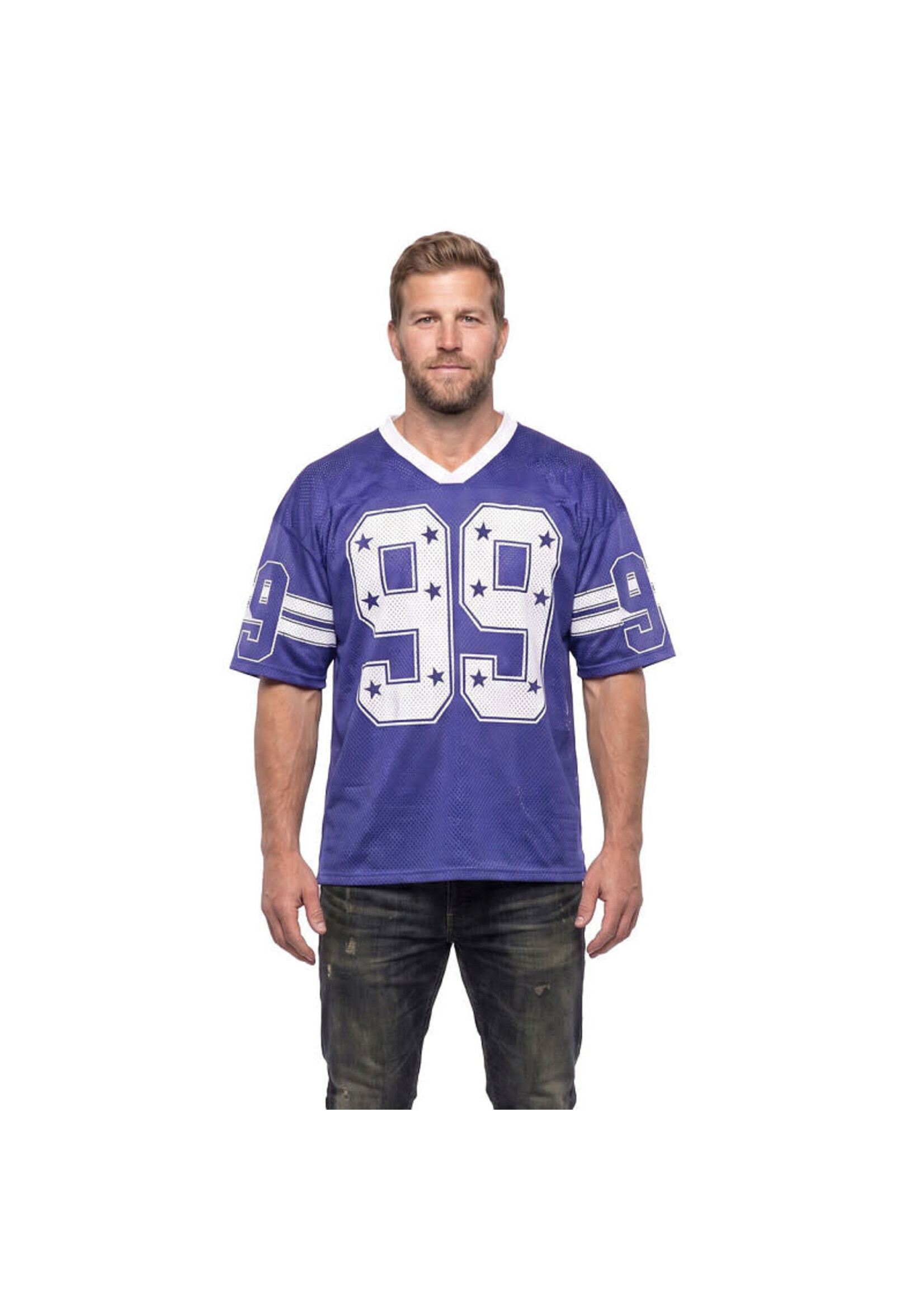 Wilbers & Wilbers Blauw oversized ijshockeyshirt
