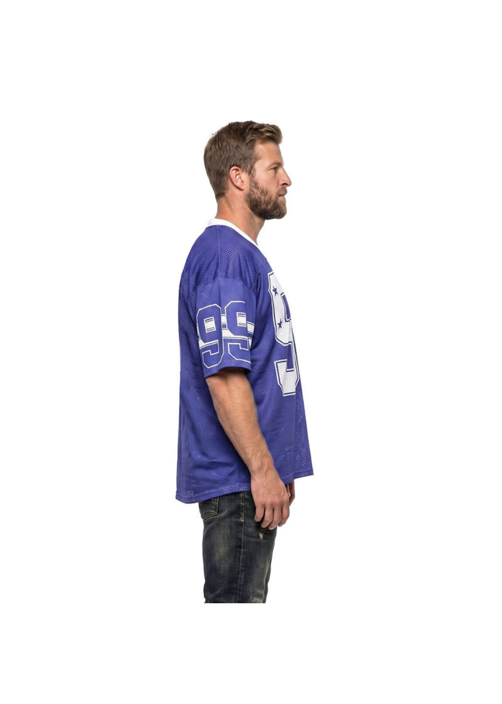 Wilbers & Wilbers Blauw oversized ijshockeyshirt