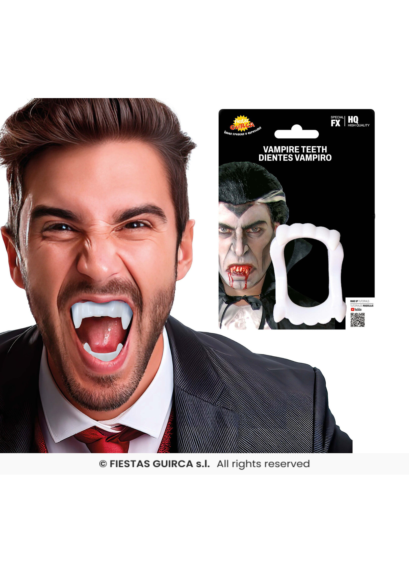 Fiestas Guirca Dracula gebitje