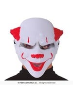 Fiestas Guirca Killer clown masker van PVC