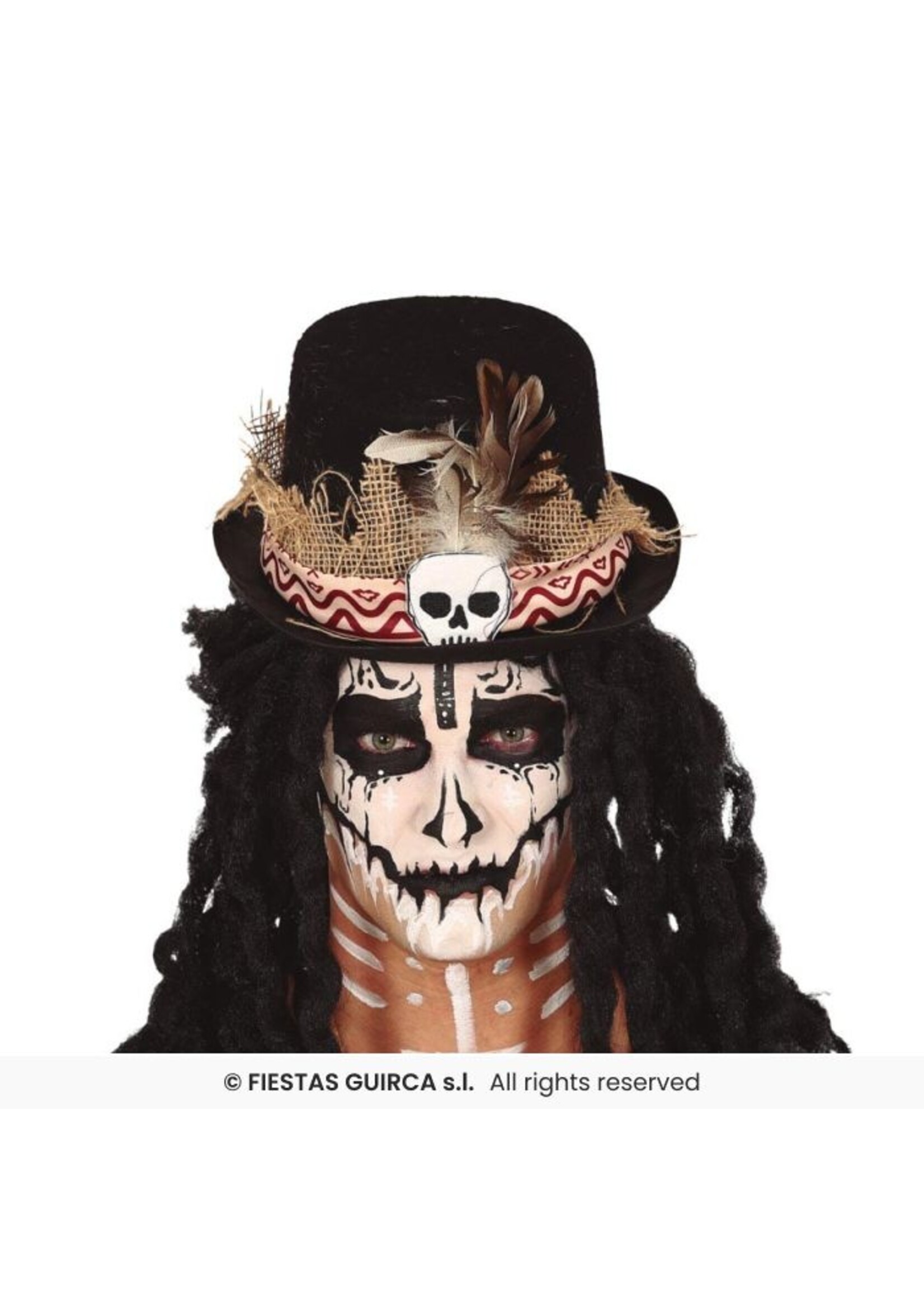 Fiestas Guirca Vilten voodoo hoed