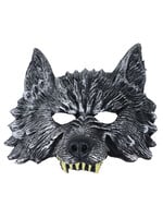 Fiestas Guirca Wolf halfmasker van schuim