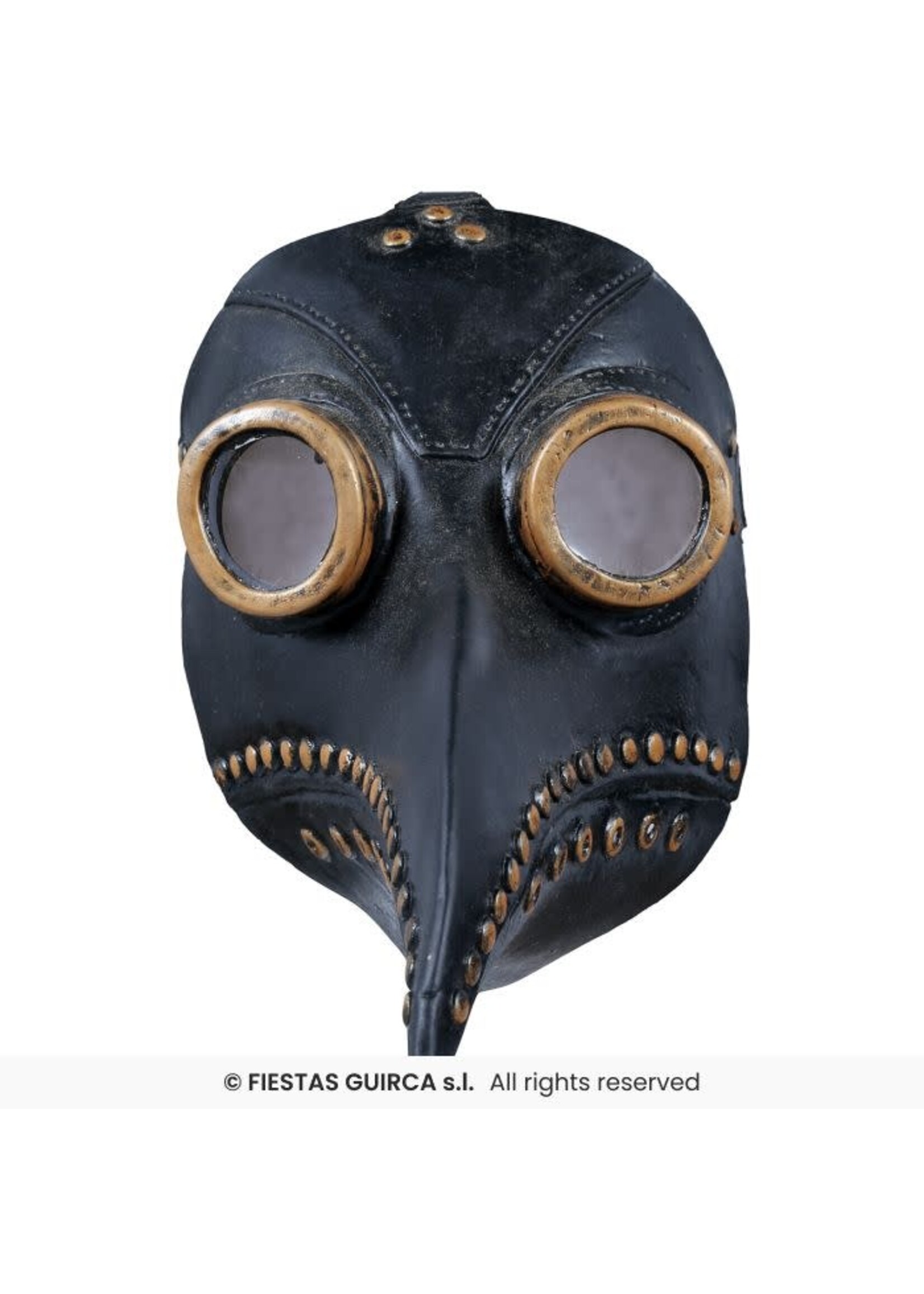 Fiestas Guirca Pestdoktersmasker van latex