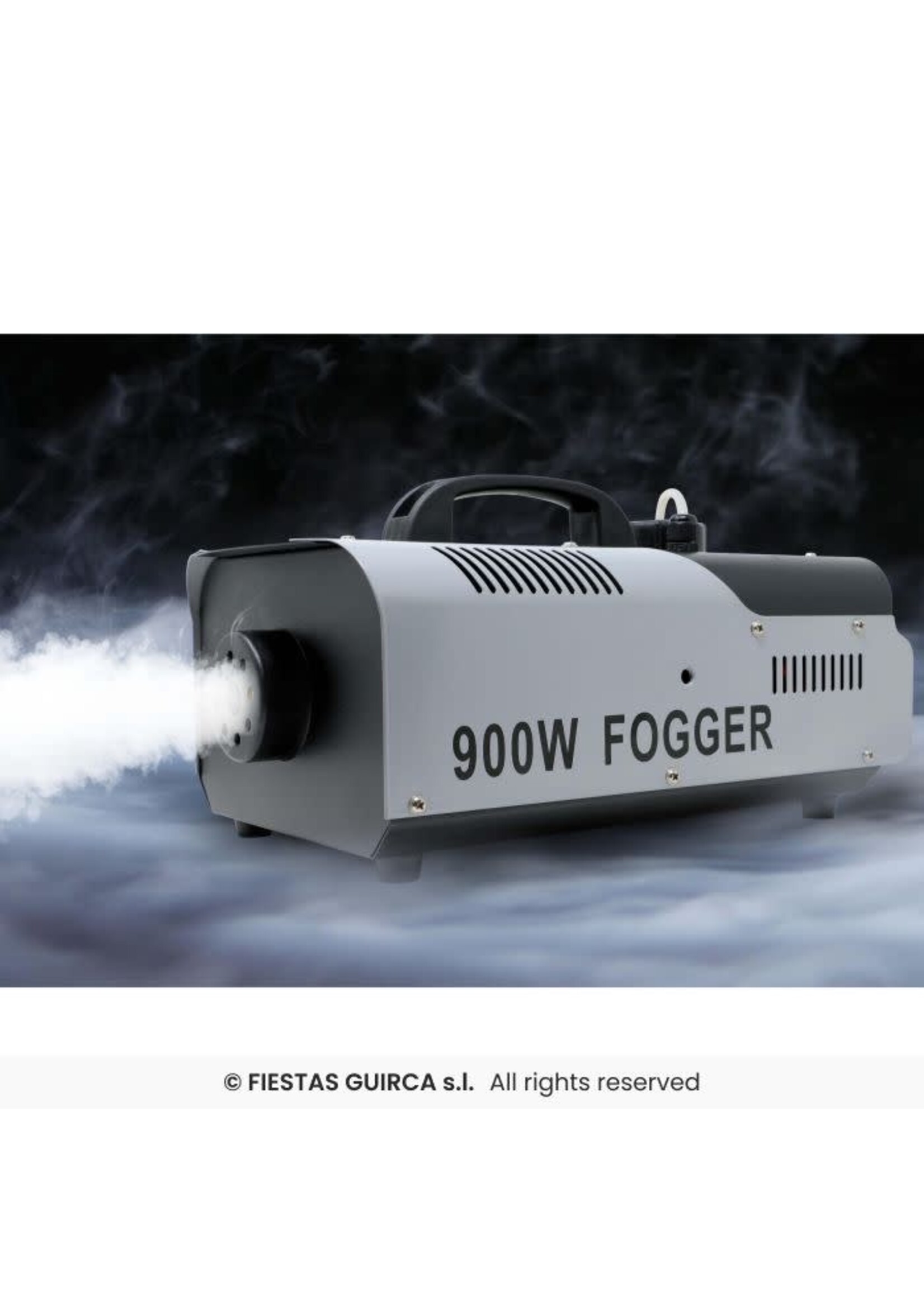 Fiestas Guirca Rookmachine met afstandsbediening 900W