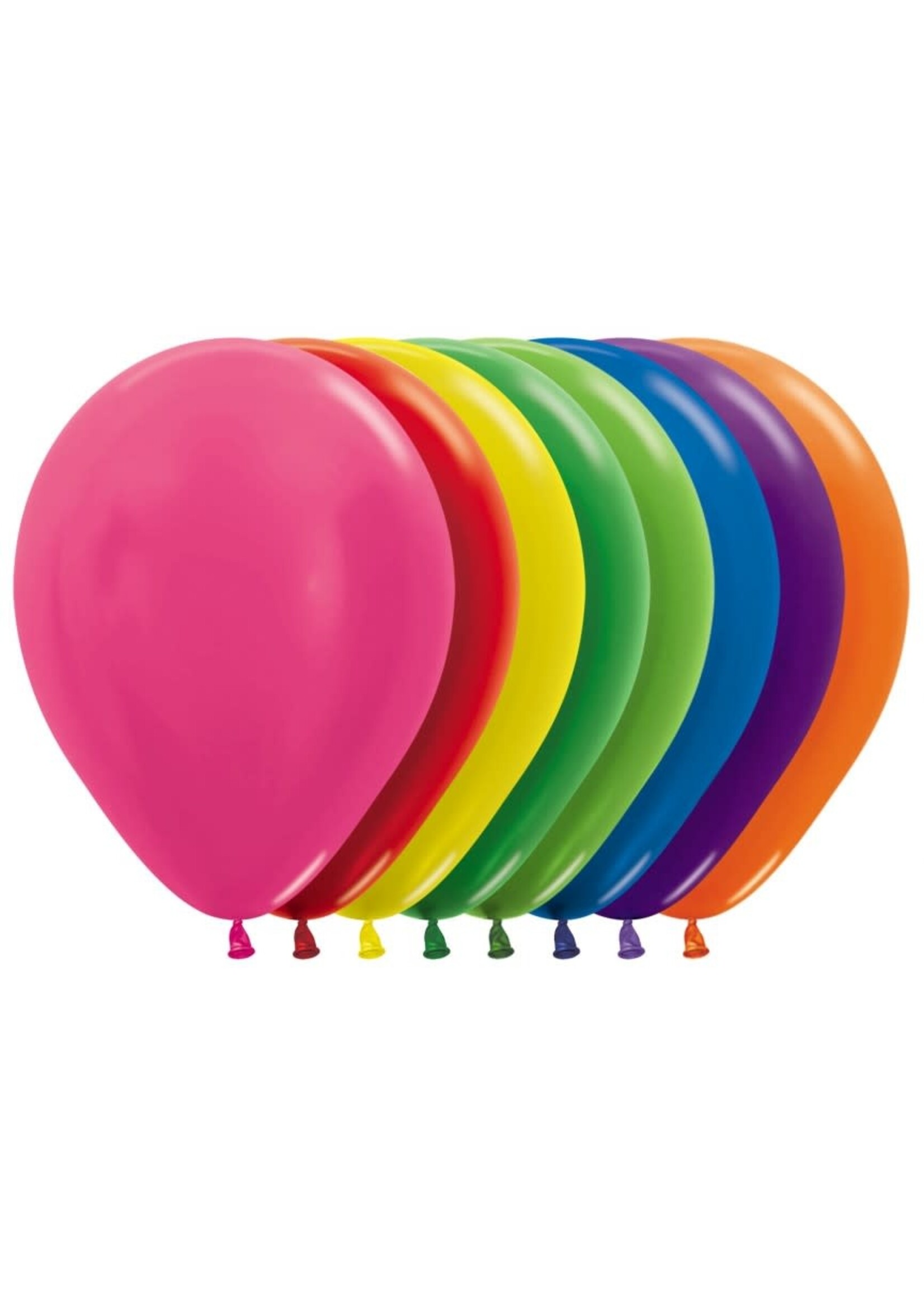 Sempertex Ballonnen Metallic Assorted 500 - 50 stuks