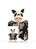 Fiestas Guirca Babykostuum skeletvleermuis