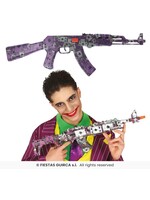 Fiestas Guirca Paarse joker machinegeweer