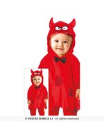 Fiestas Guirca Babykostuum duivelse poncho