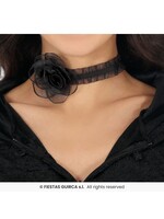 Fiestas Guirca Zwarte rozen choker