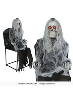 Fiestas Guirca Skeletstoel met licht geluid en beweging