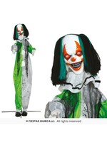 Fiestas Guirca Horrorclown met licht geluid en beweging