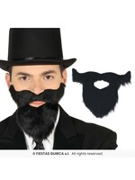 Fiestas Guirca Baard met snor zwart