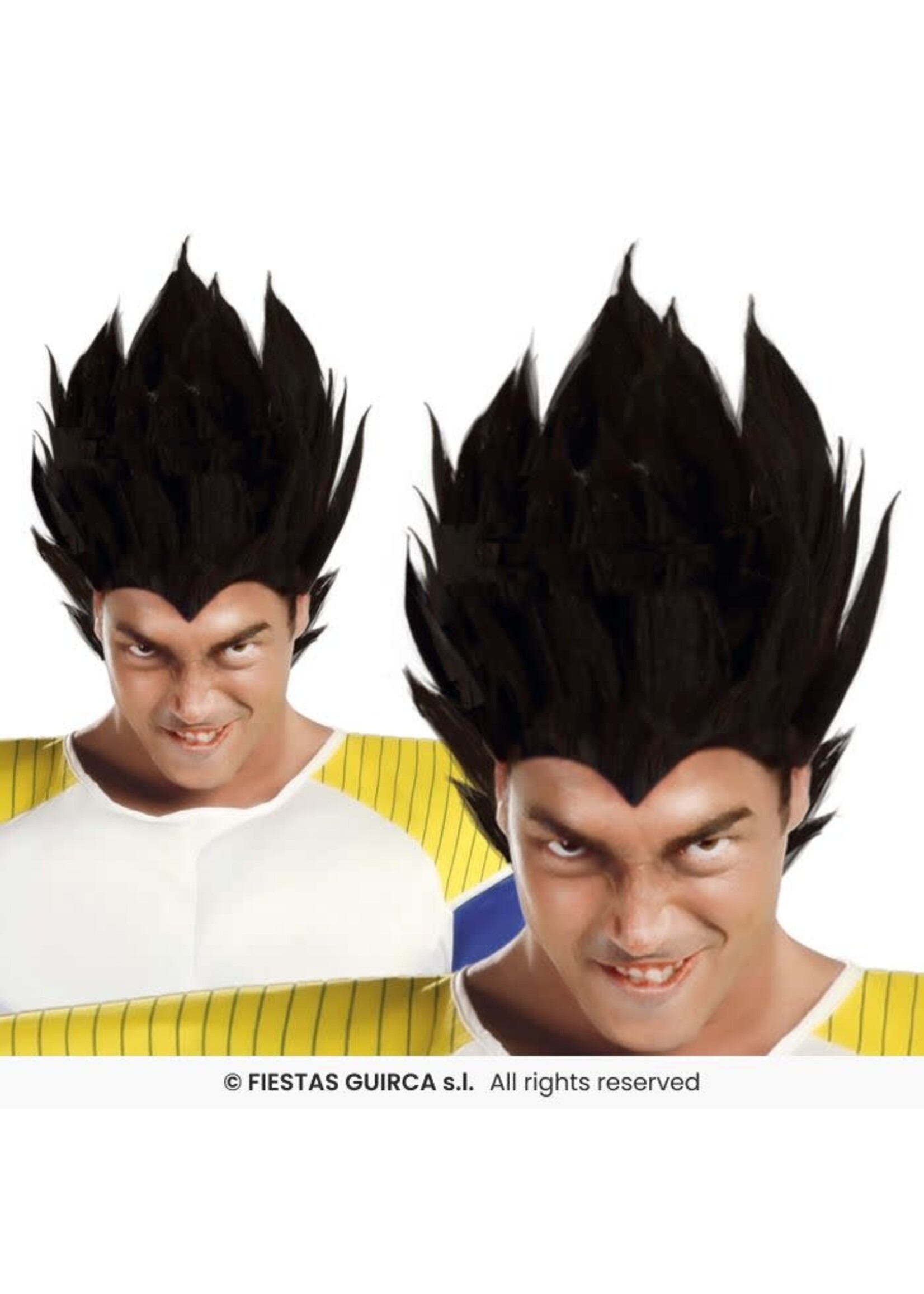 Fiestas Guirca Pruik anime krijger