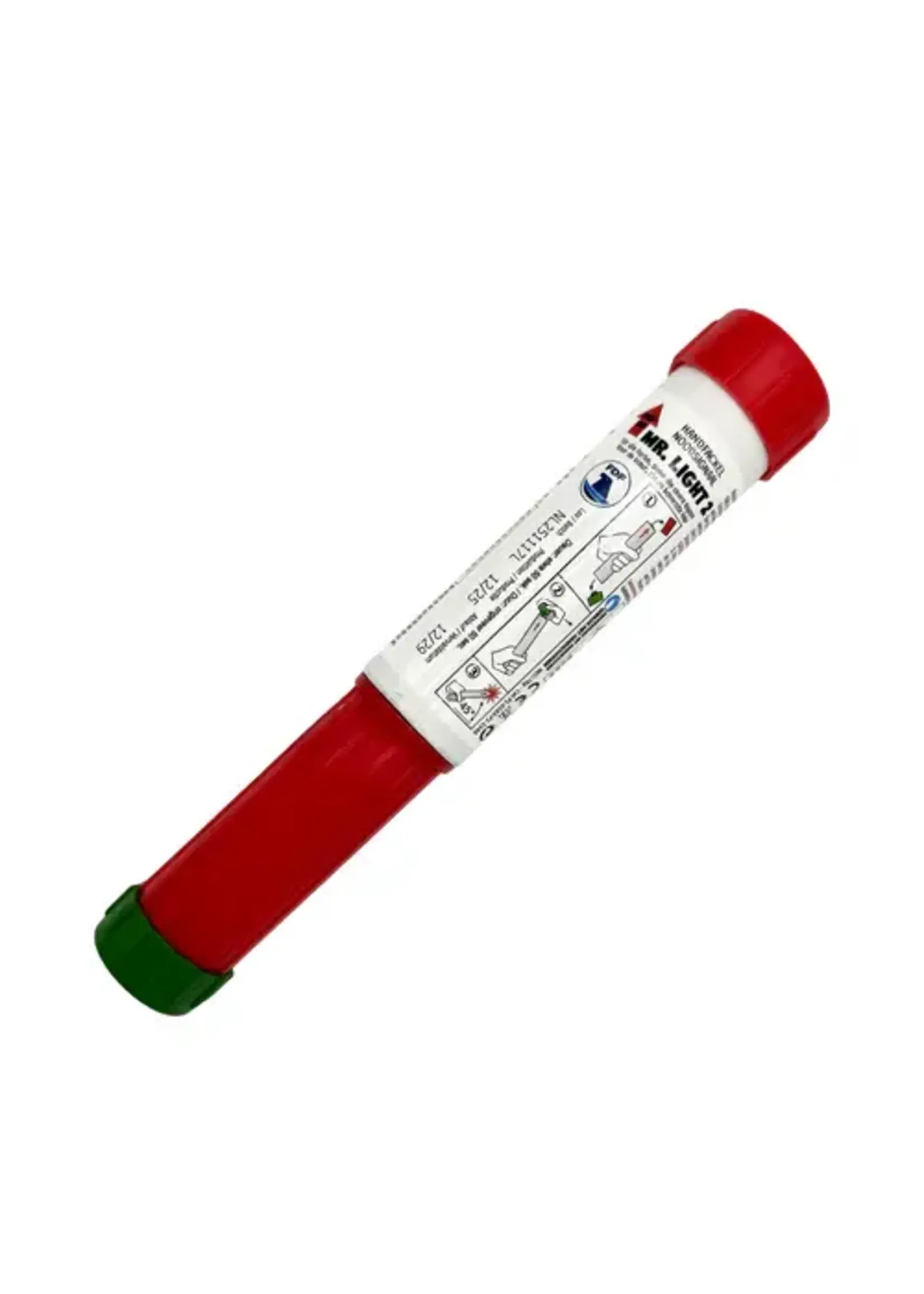 Feestkleding Breda Handfakkel Mr. Light 2 Rood