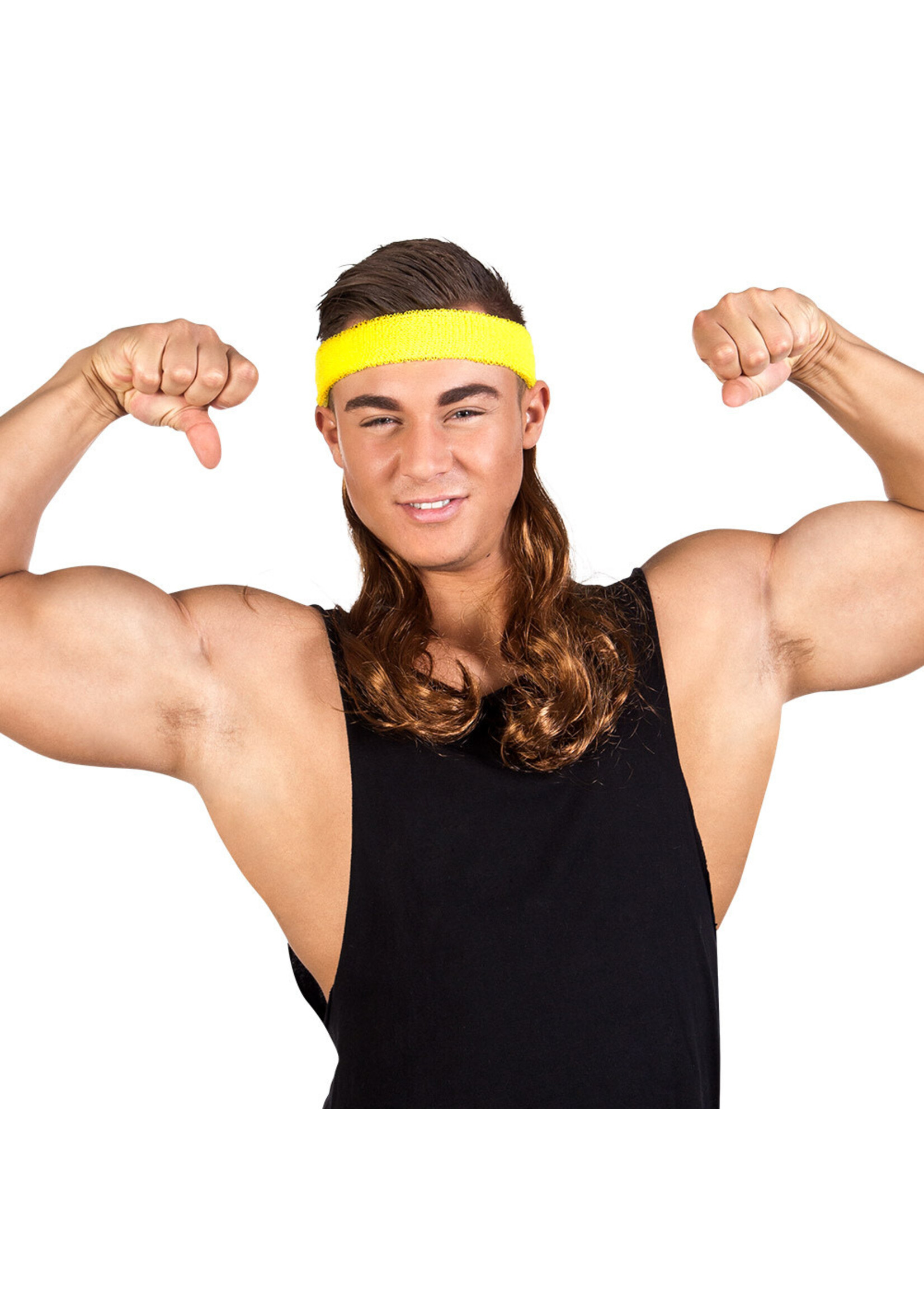 Boland Hoofdband met bruin haar