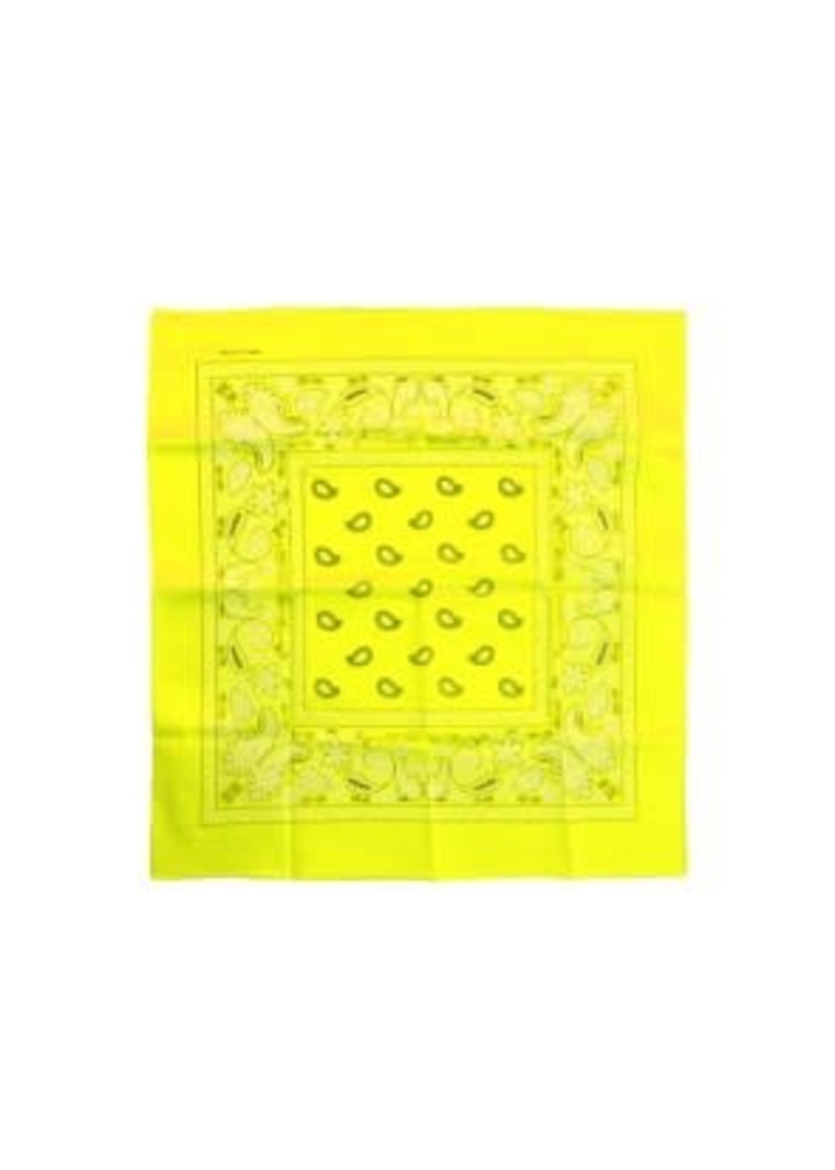 PartyXplosion Bandana neon geel