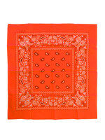 PartyXplosion Zakdoek neonoranje met motief