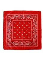 PartyXplosion Zakdoek rood met motief