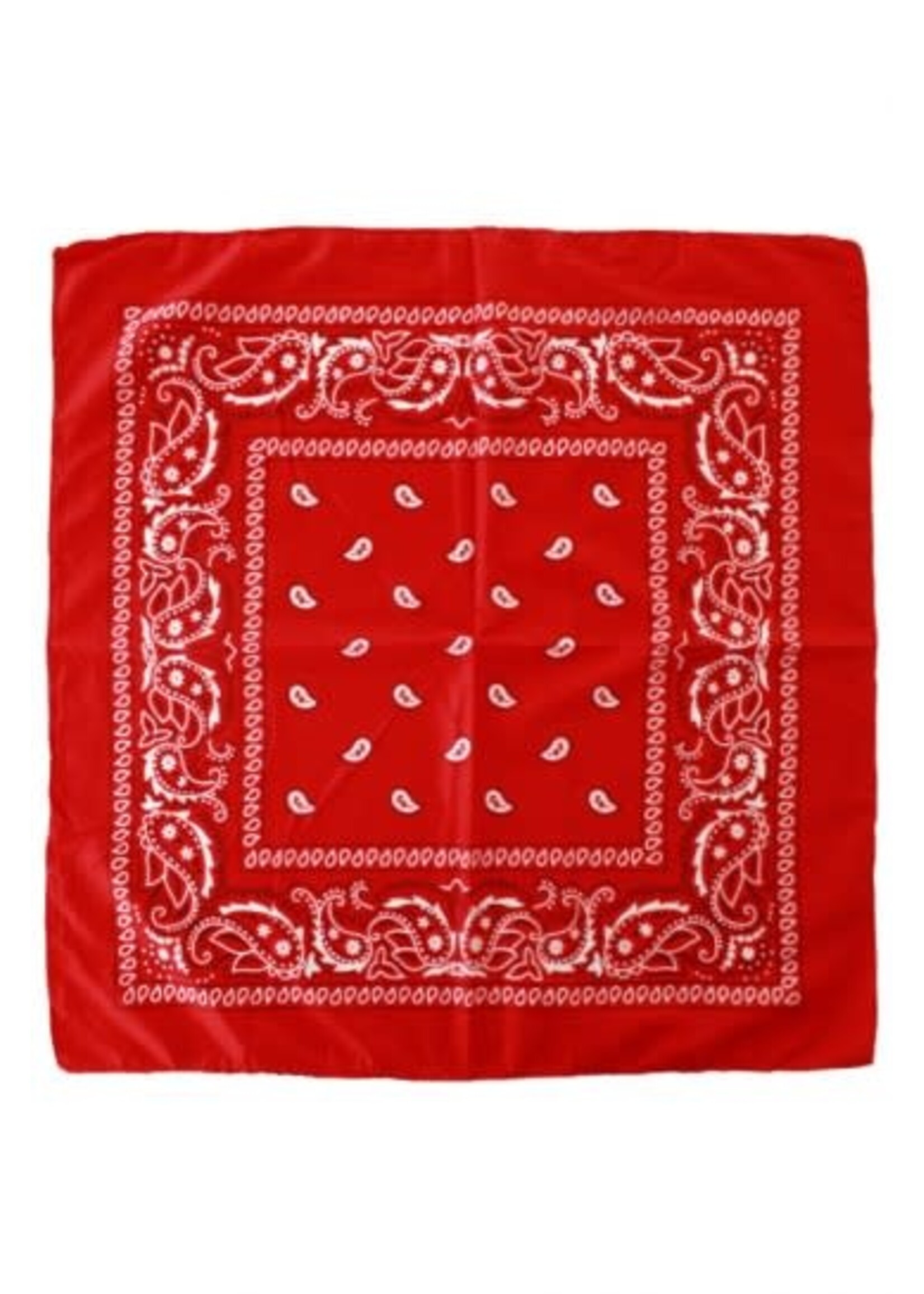 PartyXplosion Zakdoek rood met motief