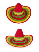 PartyXplosion Sombrero Mexico rood geel en groen
