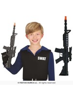Fiestas Guirca Geweer SWAT zwart met vizier