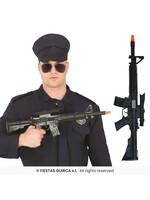Fiestas Guirca Geweer politie met vizier