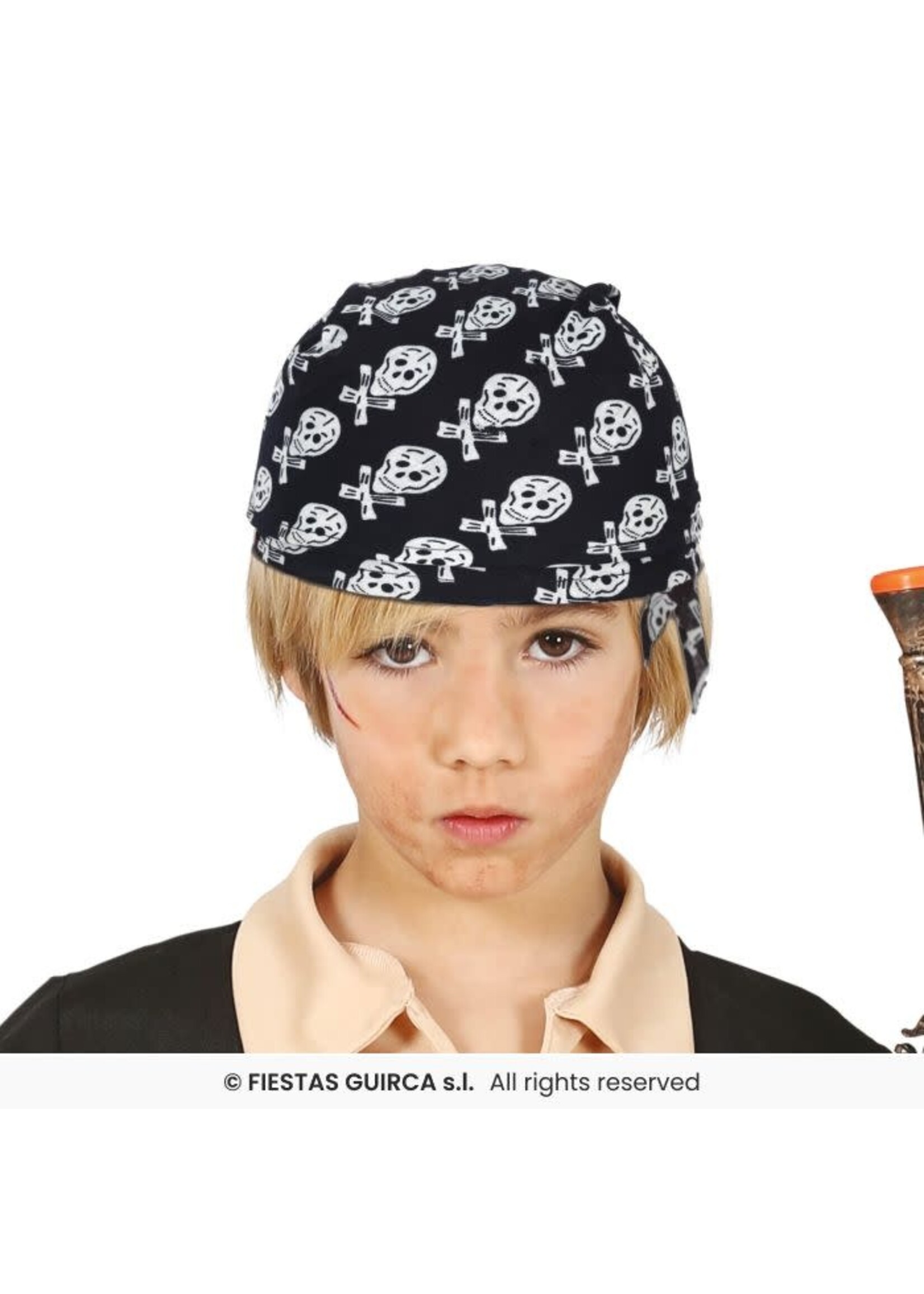 Fiestas Guirca Bandana piraat kind