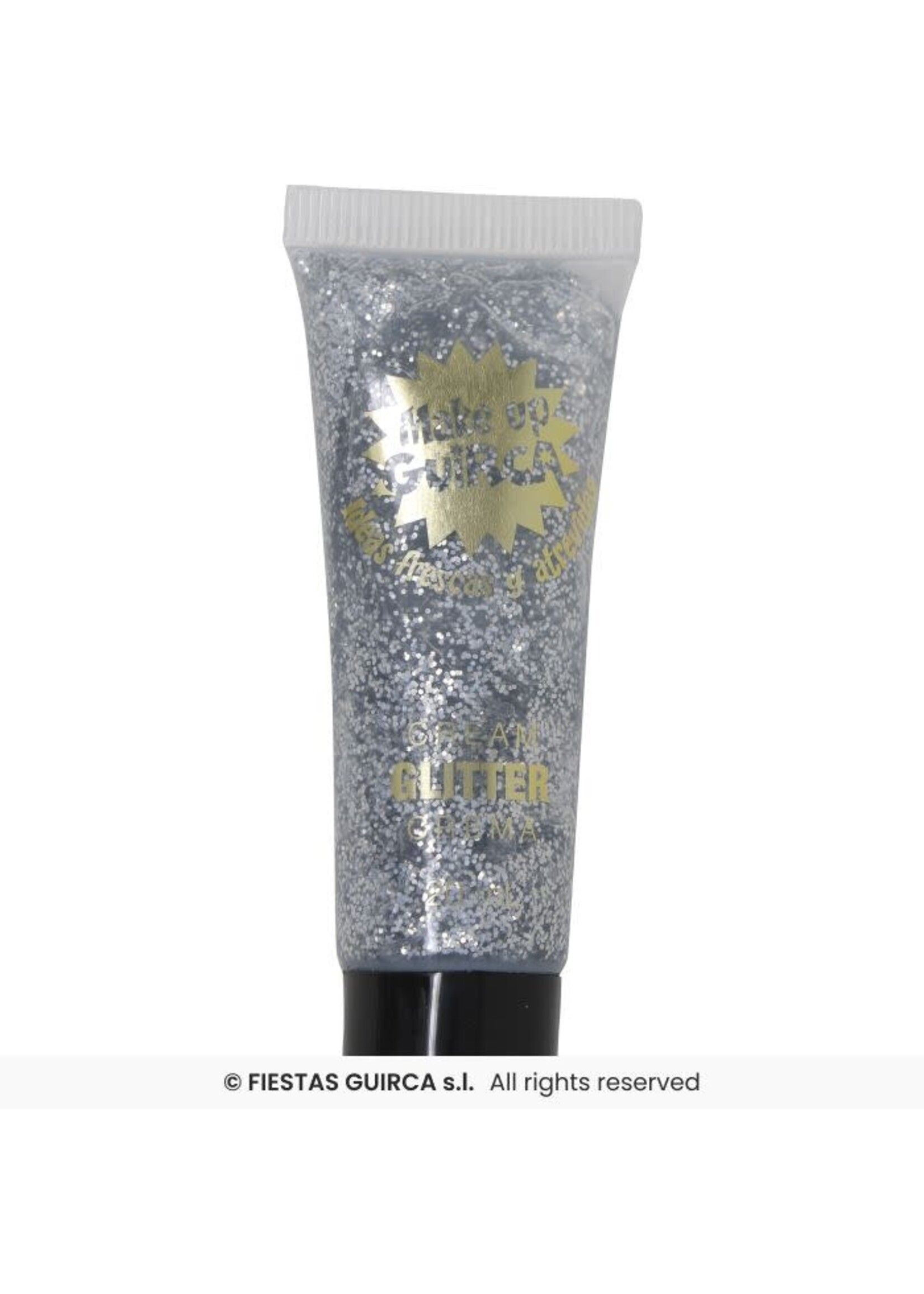 Fiestas Guirca Make-up zilver glitter