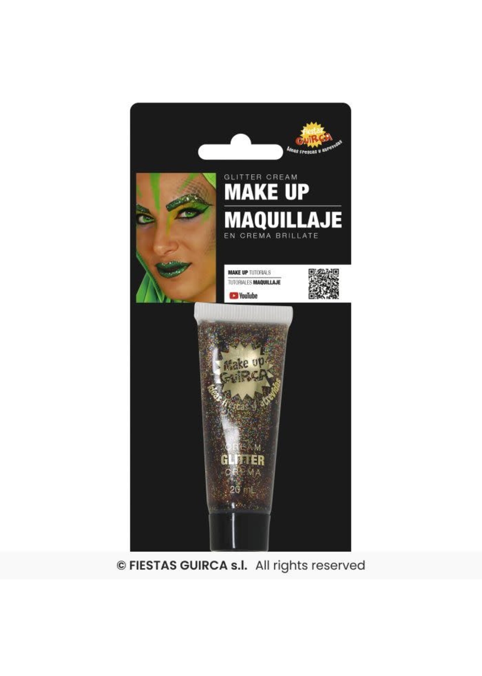 Fiestas Guirca Make-up kleurenmix glitter