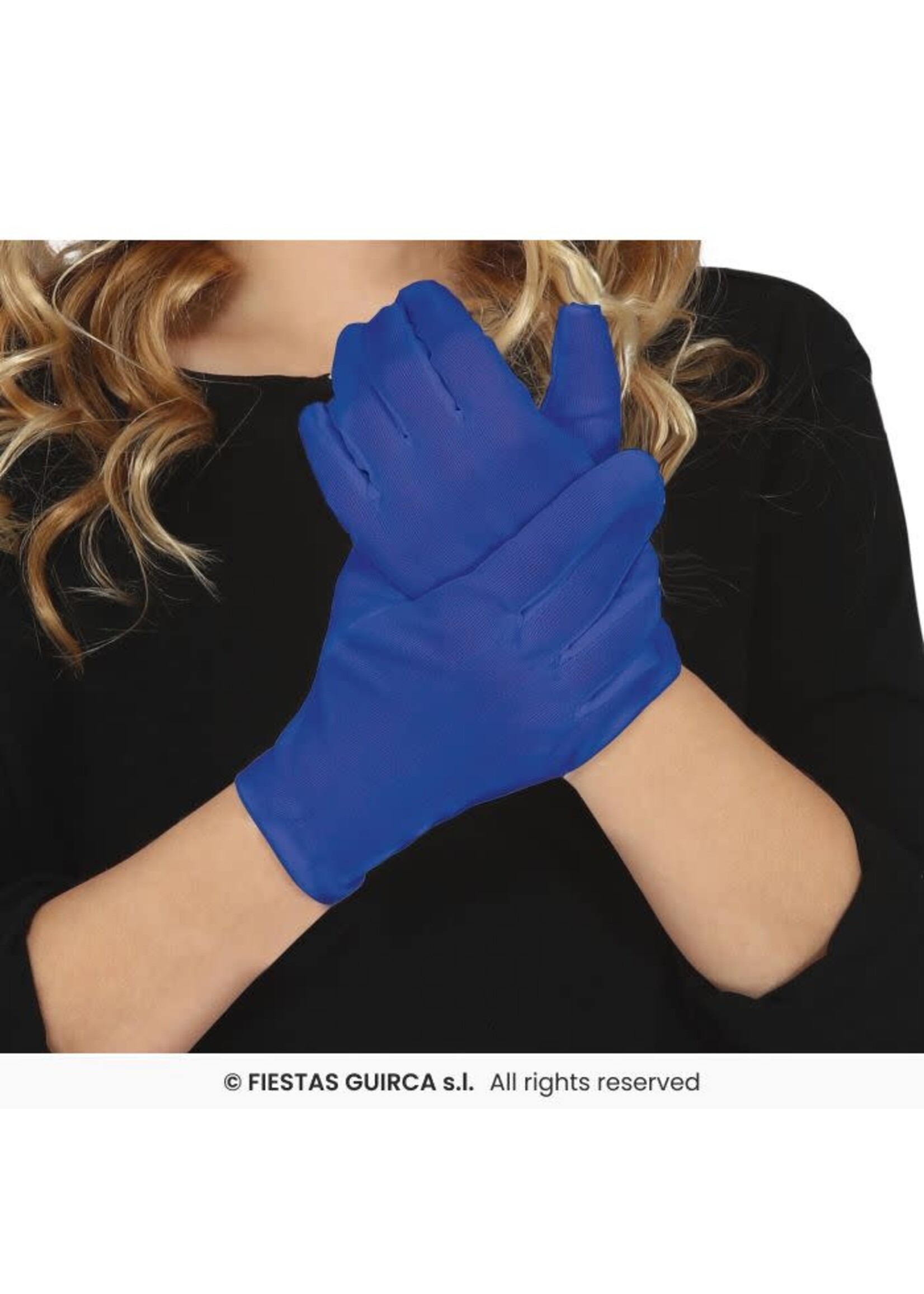 Fiestas Guirca Handschoenen kind blauw