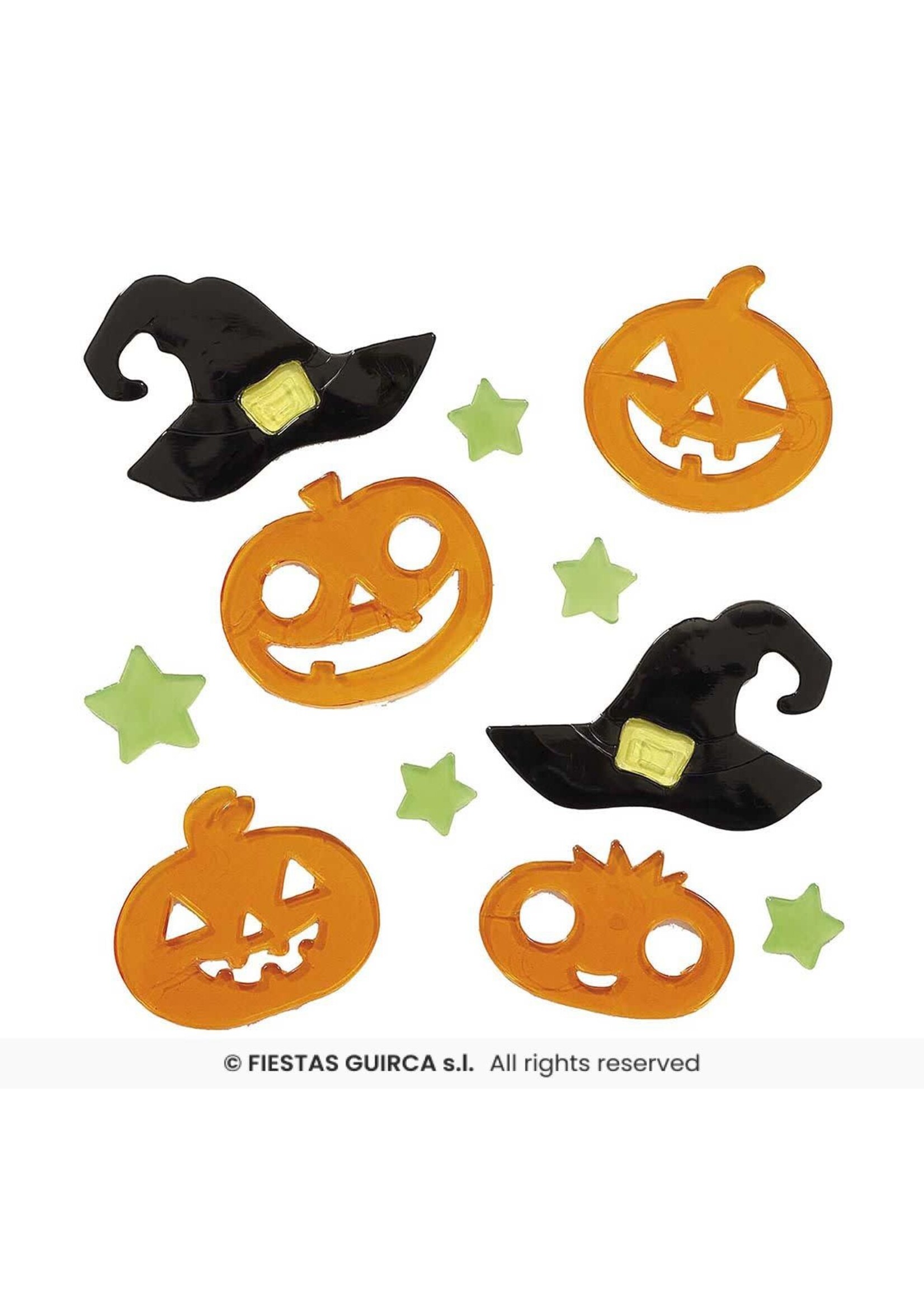 Fiestas Guirca Halloween decoratie gel pompoen