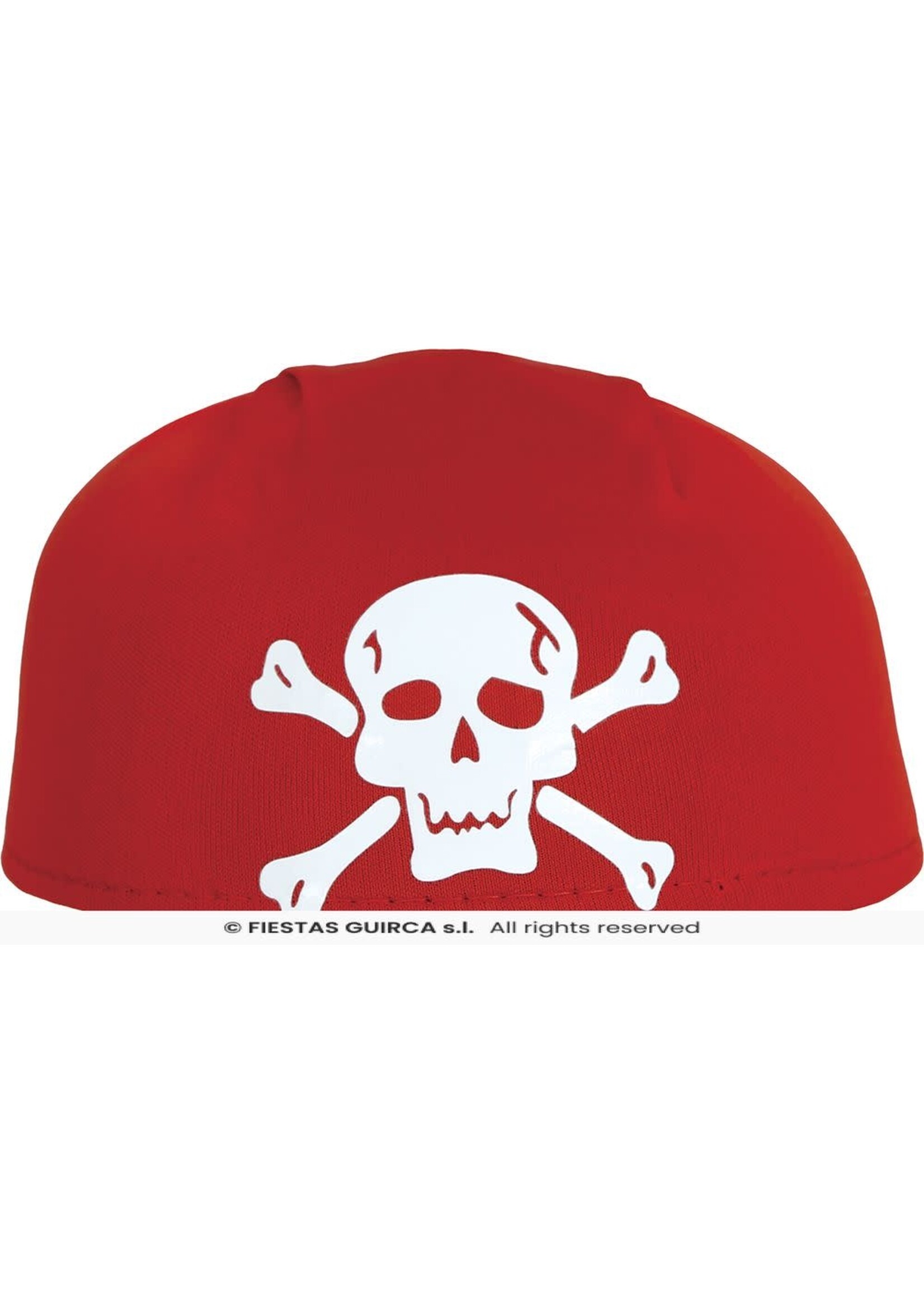 Fiestas Guirca Bandana piraat rood