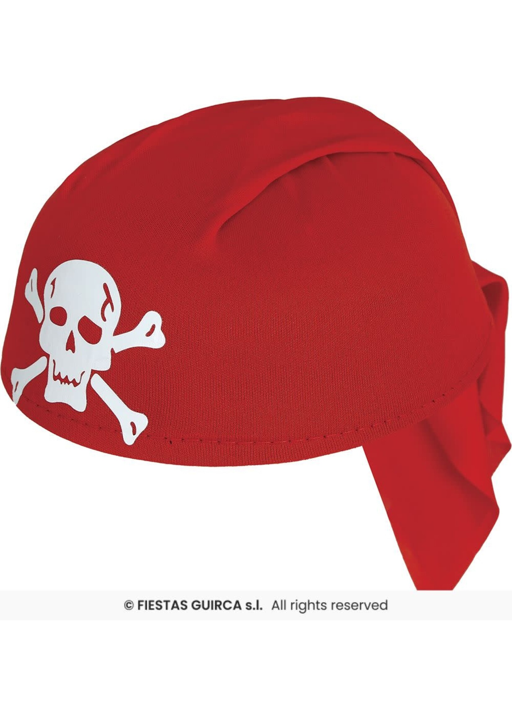 Fiestas Guirca Bandana piraat rood