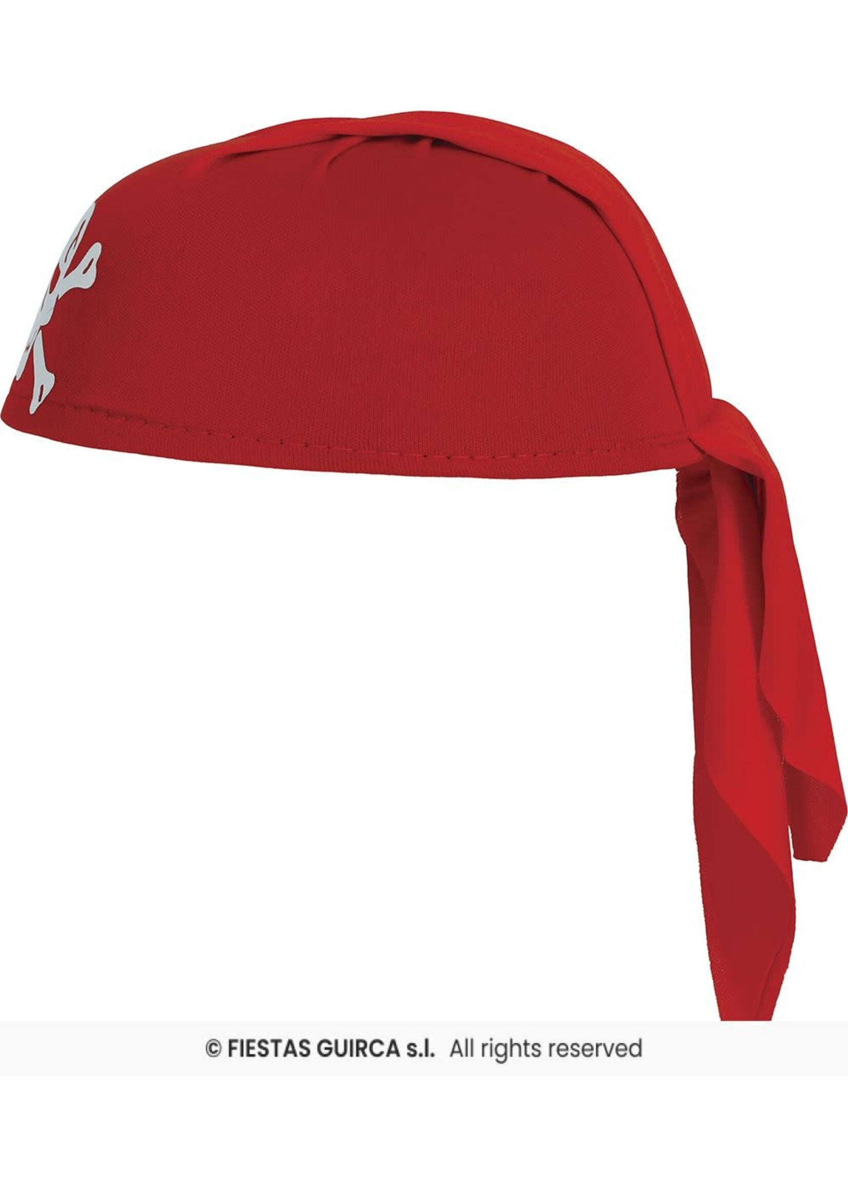 Fiestas Guirca Bandana piraat rood
