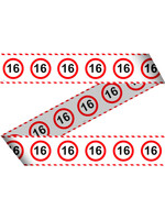 Folat Afzetlint verkeersbord 16
