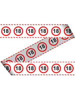 Folat Afzetlint verkeersbord 18