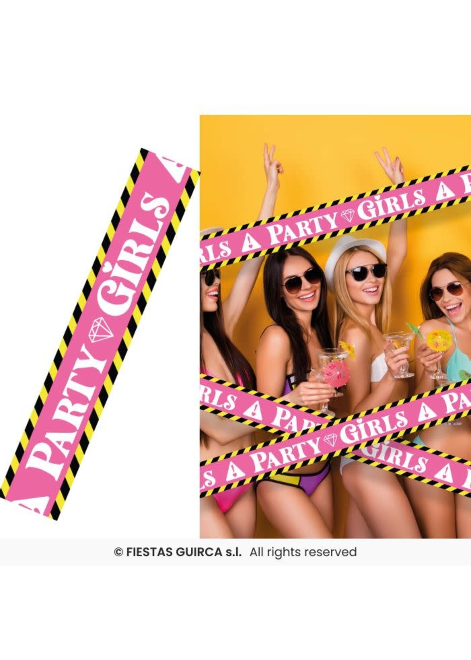 Fiestas Guirca Afzetlint "Party Girls"