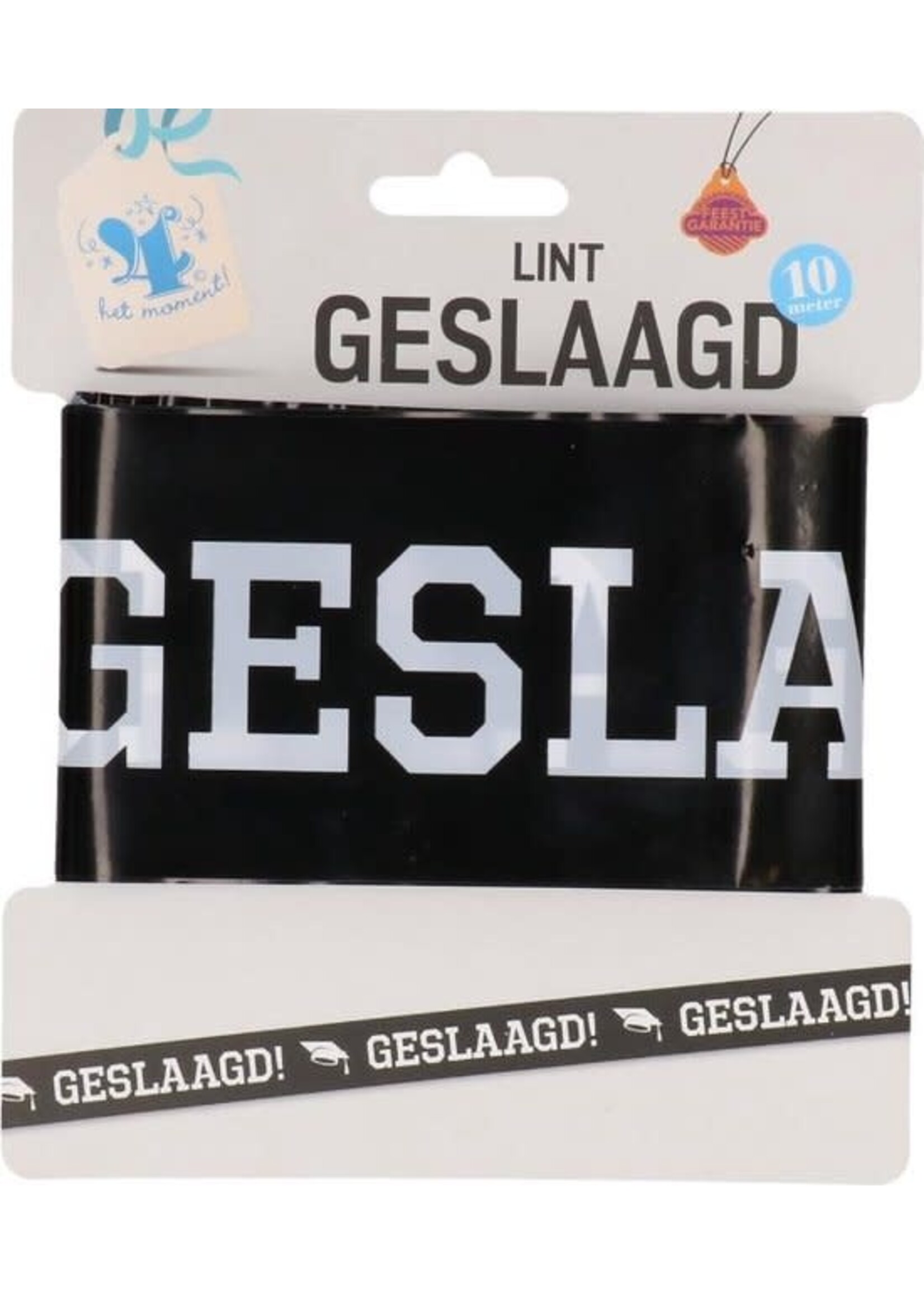 Feestkleding Breda Afzetlint geslaagd