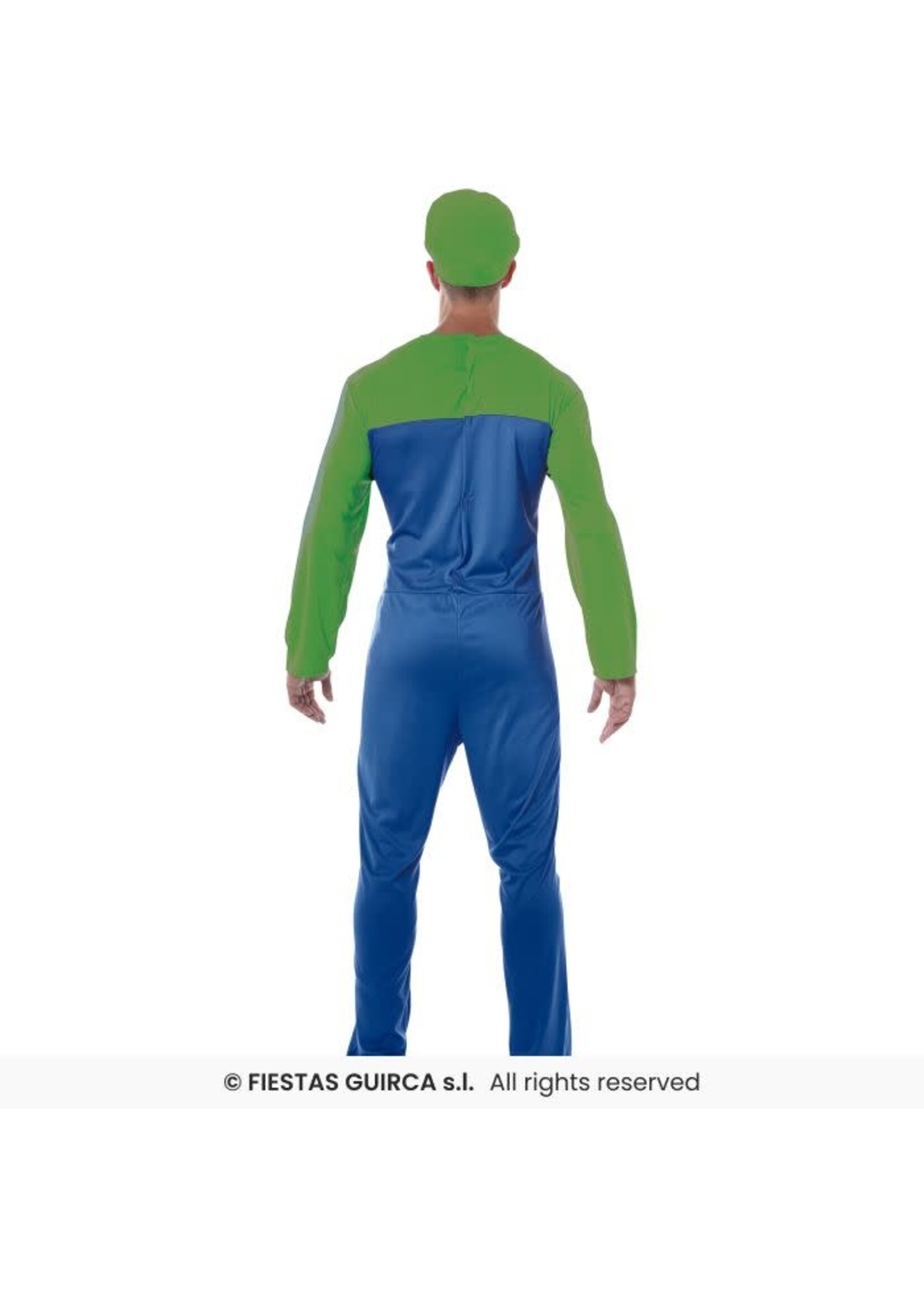 Fiestas Guirca Kostuum Luigi