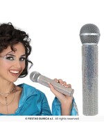 Fiestas Guirca Microfoon met glitter
