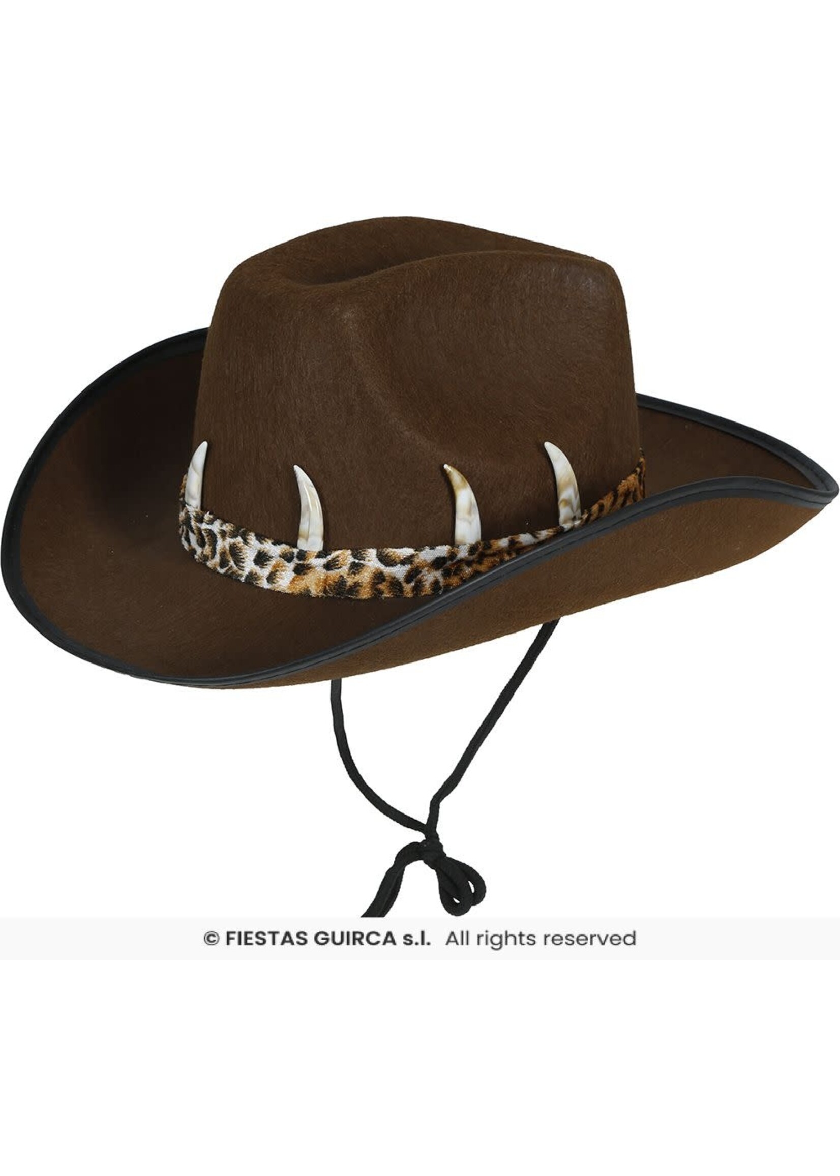 Fiestas Guirca Bruine Australische cowboyhoed